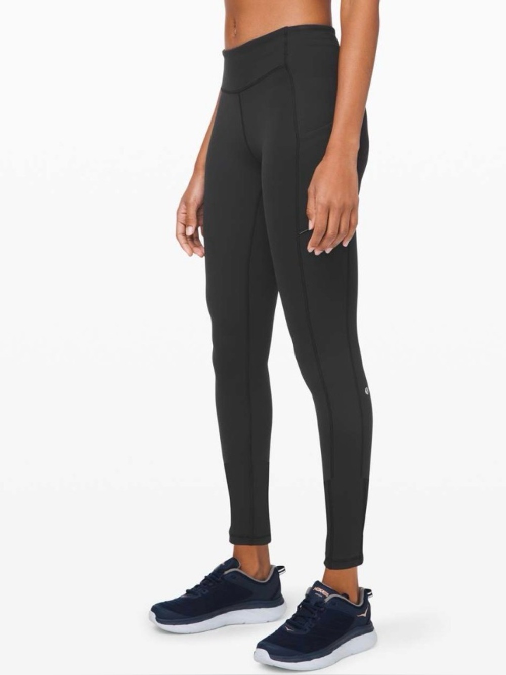Lululemon Speed Up Tight 28" *Brushed Full-On Luxtreme Black size 2